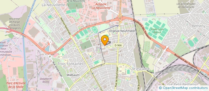 localisation de l'entreprise MADAME DANIELLE DESERT à REIMS