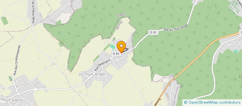 localisation de l'entreprise MADAME DANIELLE DESJARDINS  LE THUIT DE L'OISON