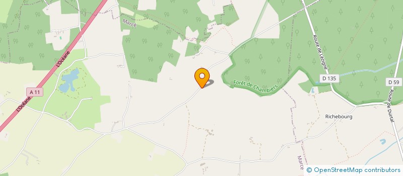 localisation de l'entreprise MADAME DANIELLE DESNOYERS  LOIRE-AUTHION