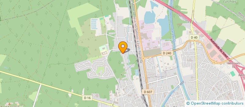 localisation de l'entreprise MADAME DANIELLE DESROCHES  SAINT-PIERRE-LES-NEMOURS