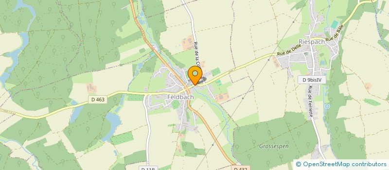 localisation de l'entreprise MADAME DANIELLE DOLLMANN  FELDBACH