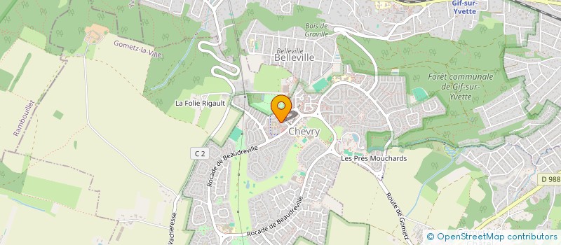 localisation de l'entreprise MADAME DANIELLE DOMANGE  GIF-SUR-YVETTE