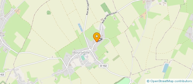 localisation de l'entreprise MADAME DANIELLE DOUAY  BOURSEVILLE