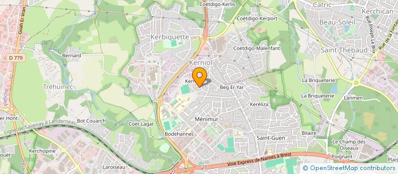 localisation de l'entreprise MADAME DANIELLE DROUGARD à VANNES