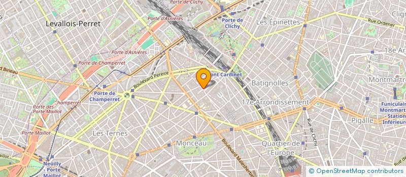 localisation de l'entreprise MADAME DANIELLE DUBOIS  PARIS