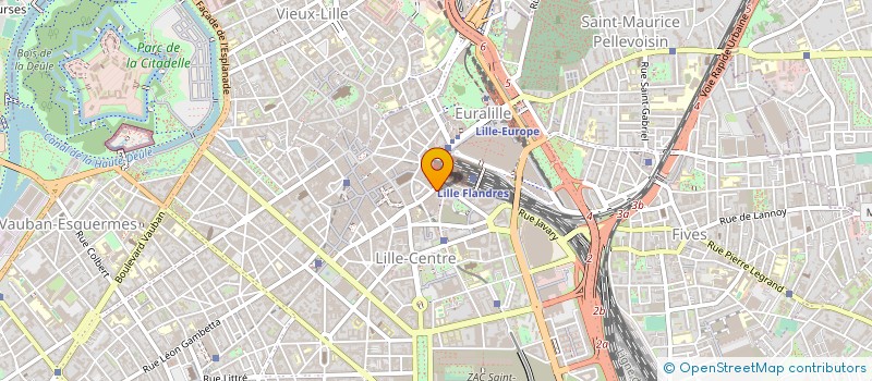 localisation de l'entreprise MADAME DANIELLE DUBOS à LILLE
