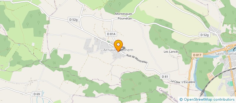localisation de l'entreprise MADAME DANIELLE DUMAY à ARNAUD-GUILHEM