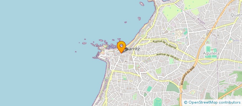 localisation de l'entreprise MADAME DANIELLE ENAULT à BIARRITZ