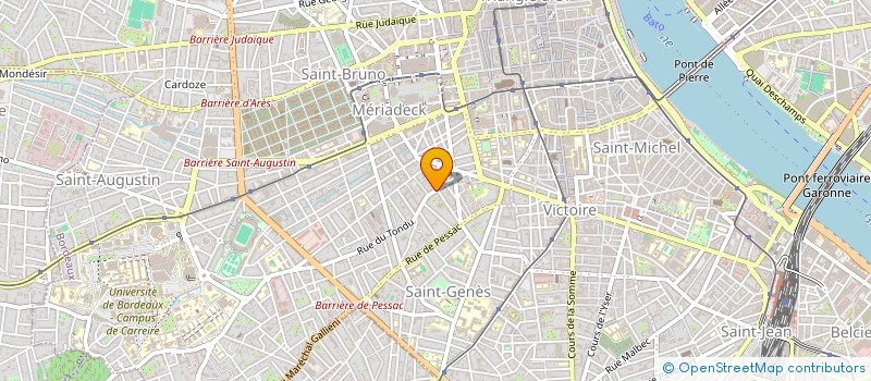 localisation de l'entreprise MADAME DANIELLE ENJALBAL à BORDEAUX