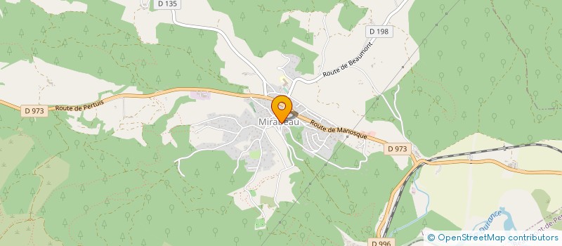 localisation de l'entreprise MADAME DANIELLE FARE  MIRABEAU