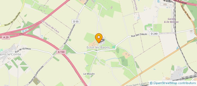 localisation de l'entreprise MADAME DANIELLE FAUCHEUR  ECTOT-LES-BAONS