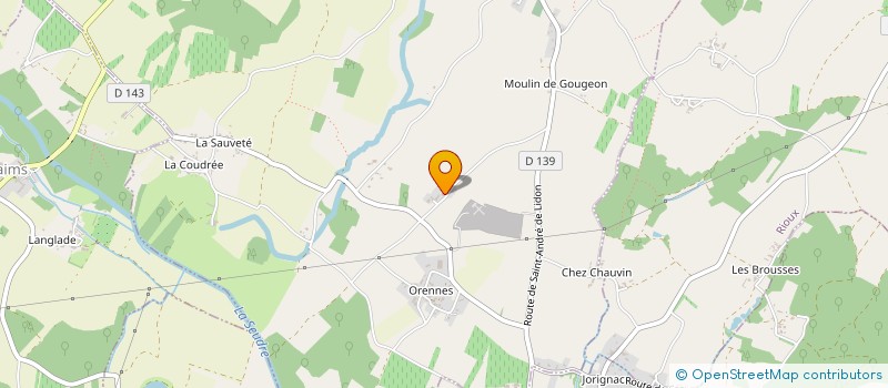 localisation de l'entreprise MADAME DANIELLE FERAY  MONTPELLIER-DE-MEDILLAN