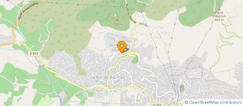 localisation de l'entreprise MADAME DANIELLE FERRERO  BORMES-LES-MIMOSAS