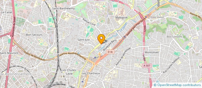 localisation de l'entreprise MADAME DANIELLE FILIPPO à MARSEILLE