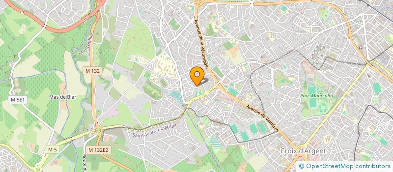 localisation de l'entreprise MADAME DANIELLE FILLION à MONTPELLIER