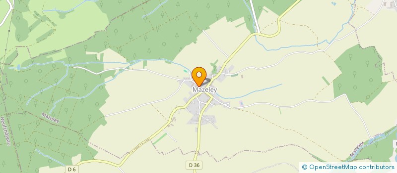 localisation de l'entreprise MADAME DANIELLE FOREST  THAON-LES-VOSGES