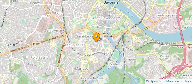 localisation de l'entreprise MADAME DANIELLE FOURNOL à BAYONNE