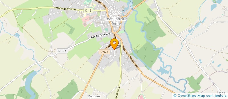 localisation de l'entreprise MADAME DANIELLE GABORIEAU à CHATILLON-SUR-INDRE