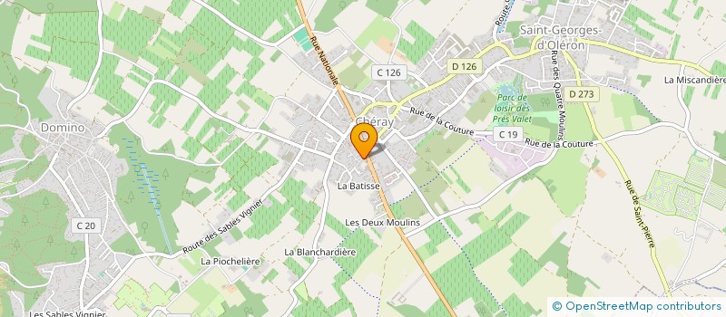 localisation de l'entreprise MADAME DANIELLE GAILLARD à SAINT-GEORGES-D'OLERON