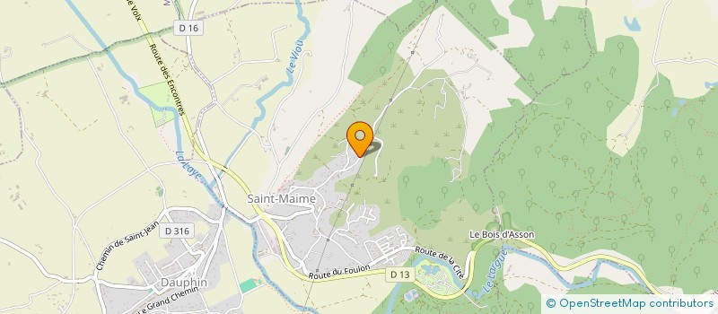 localisation de l'entreprise MADAME DANIELLE GARAUDE  SAINT-MAIME