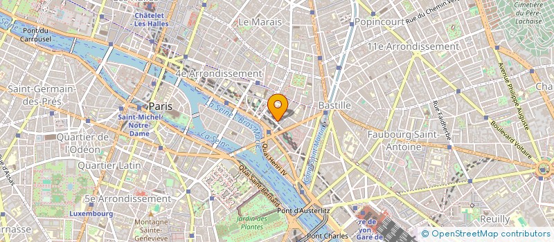localisation de l'entreprise MADAME DANIELLE GARBET à PARIS
