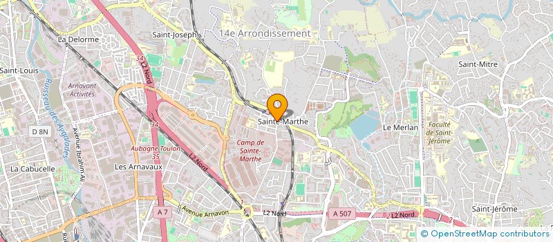 localisation de l'entreprise MADAME DANIELLE GATTO à MARSEILLE