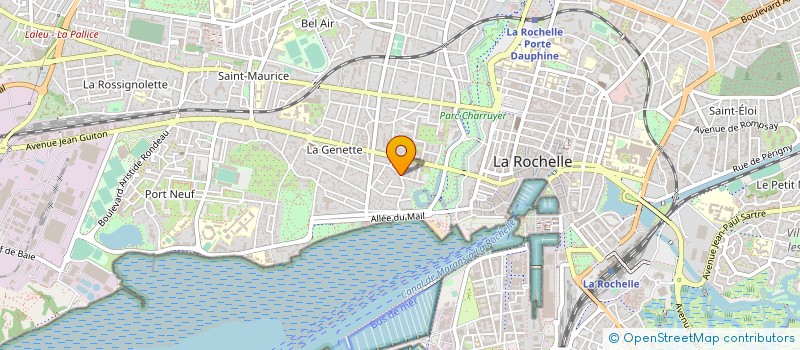 localisation de l'entreprise MADAME DANIELLE GAULTIER  LA ROCHELLE
