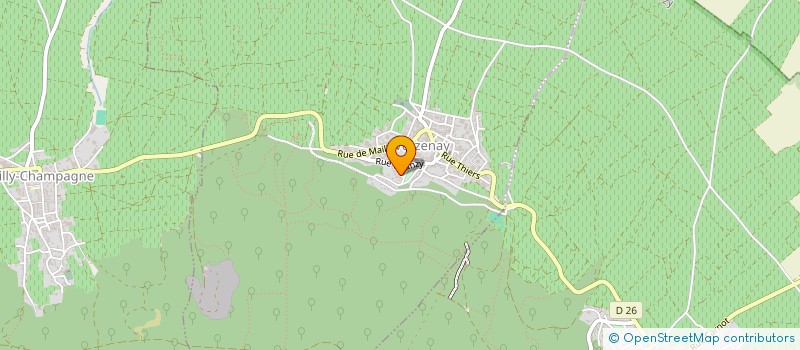 localisation de l'entreprise MADAME DANIELLE GELOT  VERZENAY