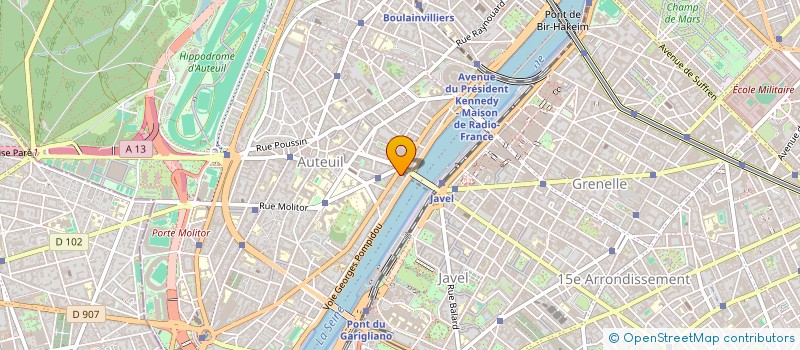 localisation de l'entreprise MADAME DANIELLE GEOFFROY  PARIS