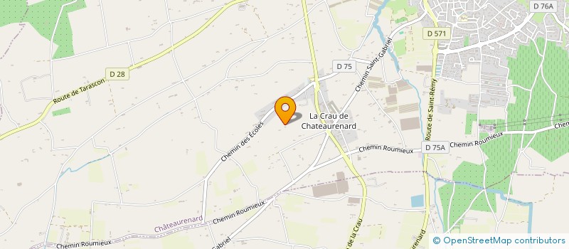 localisation de l'entreprise MADAME DANIELLE GERLIER à CHATEAURENARD
