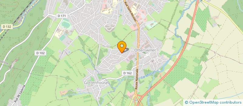 localisation de l'entreprise MADAME DANIELLE GERLING  OTTERSWILLER