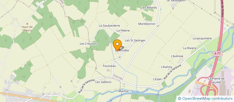 localisation de l'entreprise MADAME DANIELLE GIL à PANNES