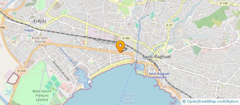 localisation de l'entreprise MADAME DANIELLE GIRAUDO à FREJUS