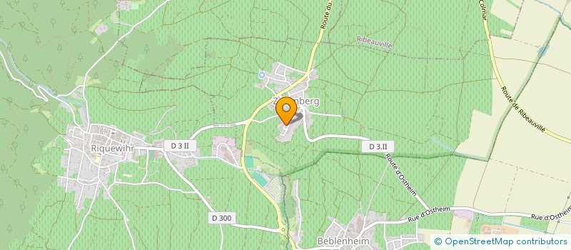 localisation de l'entreprise MADAME DANIELLE GISSINGER  ZELLENBERG