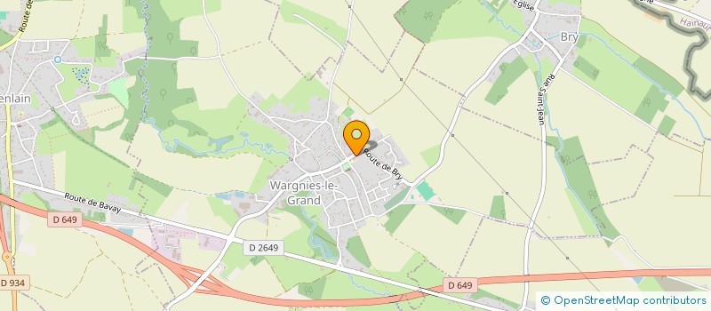 localisation de l'entreprise MADAME DANIELLE GODIN  WARGNIES-LE-GRAND