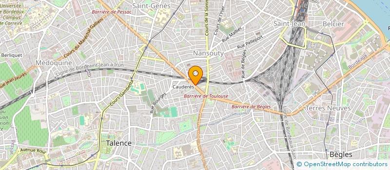 localisation de l'entreprise MADAME DANIELLE GOENAGA  BORDEAUX