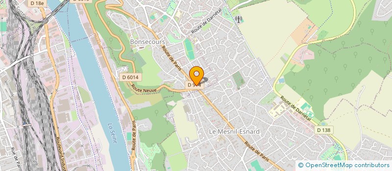 localisation de l'entreprise MADAME DANIELLE GONORD  BONSECOURS