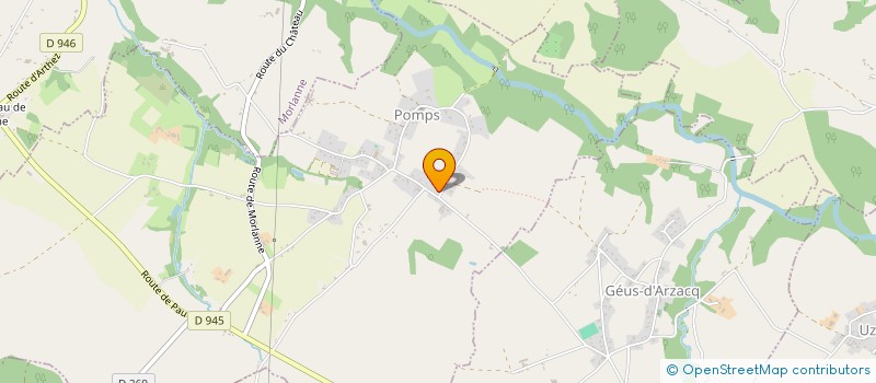 localisation de l'entreprise MADAME DANIELLE GOUAILLARDOU  POMPS