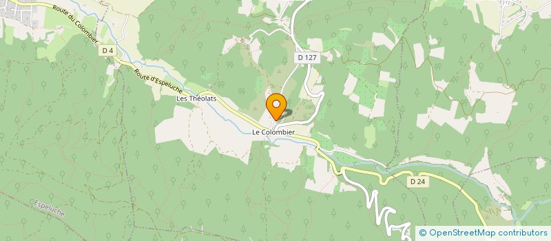 localisation de l'entreprise MADAME DANIELLE GRANIER  ROCHEFORT-EN-VALDAINE