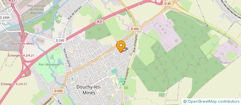 localisation de l'entreprise MADAME DANIELLE GRARD à DOUCHY-LES-MINES