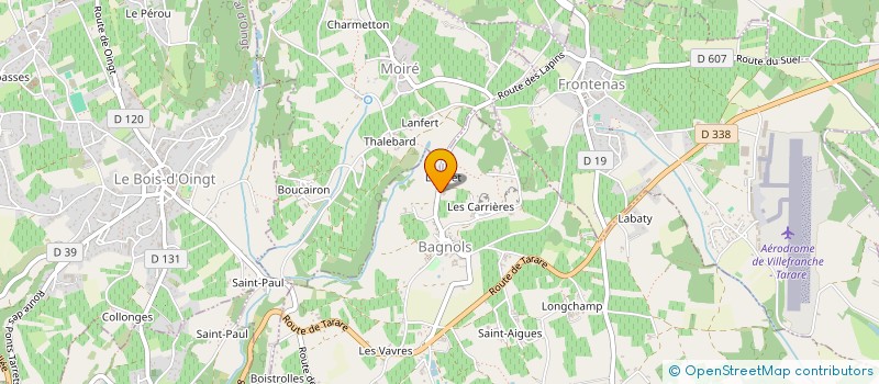 localisation de l'entreprise MADAME DANIELLE GREGHI à BAGNOLS
