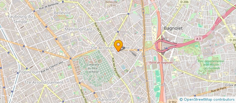 localisation de l'entreprise MADAME DANIELLE GRENOUILLAT  PARIS