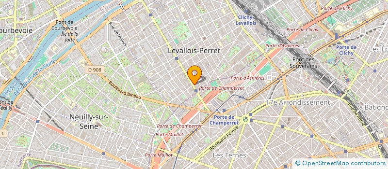localisation de l'entreprise MADAME DANIELLE GUEGO à LEVALLOIS-PERRET