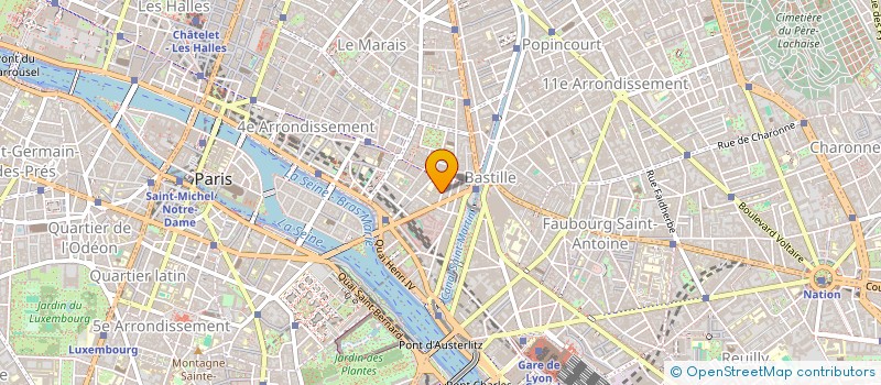 localisation de l'entreprise MADAME DANIELLE GUETTARD  PARIS