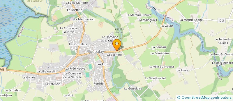 localisation de l'entreprise MADAME DANIELLE GUILBERT à BEAUSSAIS-SUR-MER
