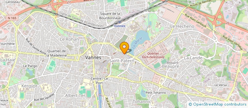 localisation de l'entreprise MADAME DANIELLE GUILLET à VANNES