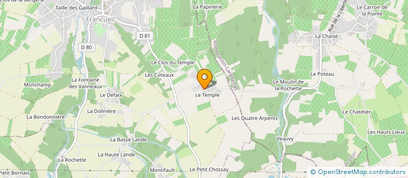 localisation de l'entreprise MADAME DANIELLE GUTMAN à LUZILLE