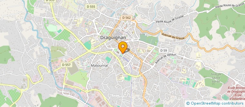 localisation de l'entreprise MADAME DANIELLE HABIB  DRAGUIGNAN