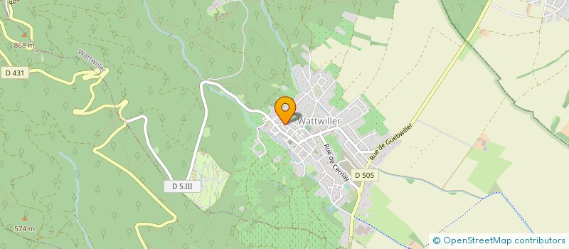 localisation de l'entreprise MADAME DANIELLE HENN  STEINBACH