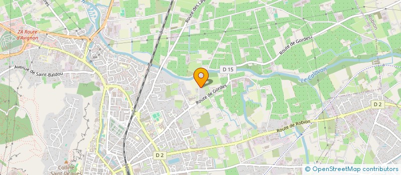 localisation de l'entreprise MADAME DANIELLE HEURTEBISE  CAVAILLON